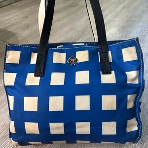 Kate Spade Berry Street Elise Blue Tote Handbag Purse
